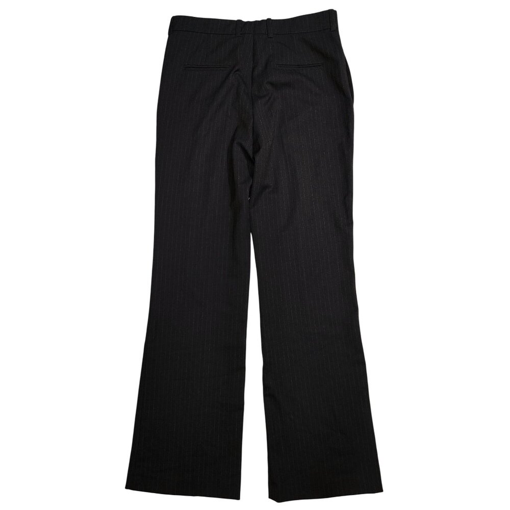 Zara Women's Black Pinstripe Dress Pants Size M - Picture 2 of 5
